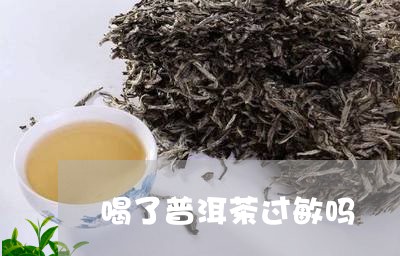 喝了普洱茶过敏吗/2023041072894