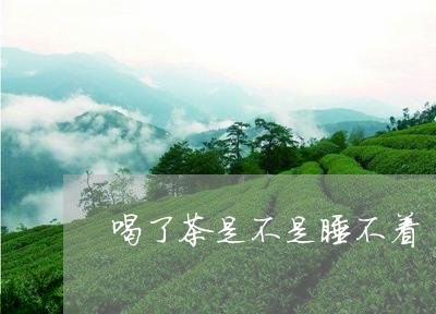 喝了茶是不是睡不着/2023041502593