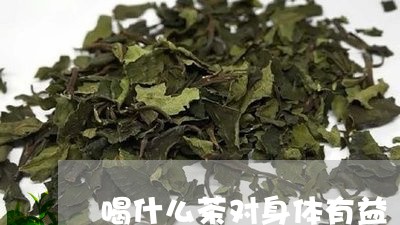 喝什么茶对身体有益/2023031906483