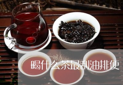 喝什么茶最刮油排便/2023032148525