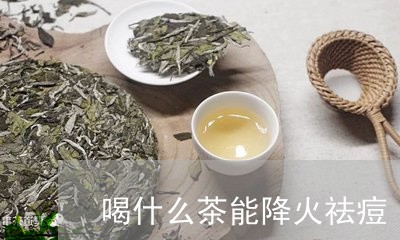 喝什么茶能降火祛痘/2023041570493