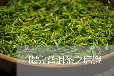 喝完普洱茶之后饿/2023041062604