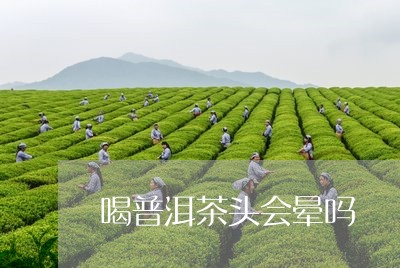 喝普洱茶头会晕吗/2023033164836