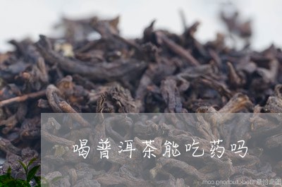 喝普洱茶能吃药吗/2023041205159