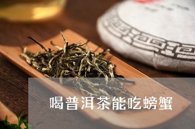 喝普洱茶能吃螃蟹/2023040159496