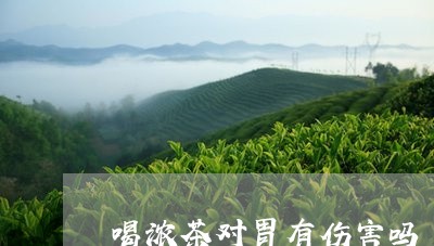 喝浓茶对胃有伤害吗/2023031836362