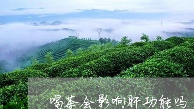 喝茶会影响肝功能吗/2023041672706