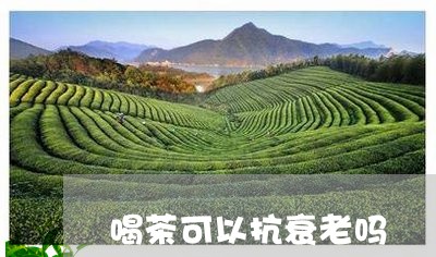 喝茶可以抗衰老吗/2023032543737