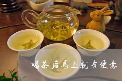 喝茶后马上就有便意/2023041628260