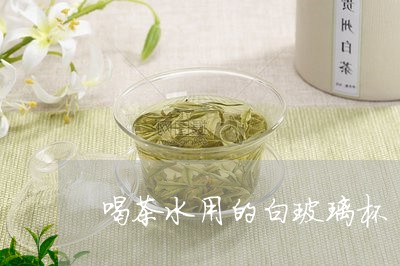 喝茶水用的白玻璃杯/2023032008140