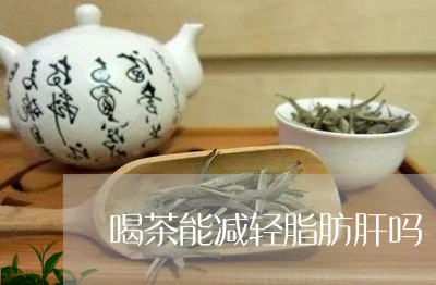 喝茶能减轻脂肪肝吗/2023041634715