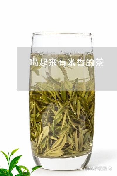 喝起来有米香的茶/2023032202825