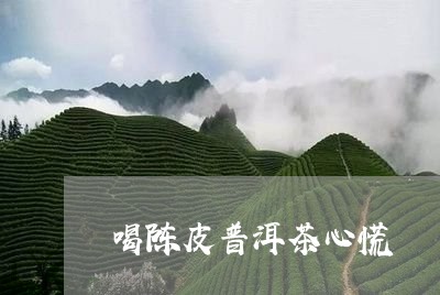 喝陈皮普洱茶心慌/2023041378382