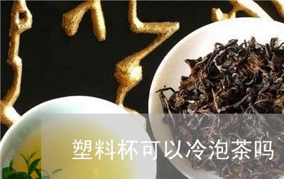 塑料杯可以冷泡茶吗/2023041606946