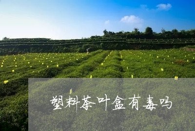 塑料茶叶盒有毒吗/2023032698584