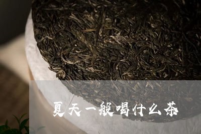 夏天一般喝什么茶/2023032351493