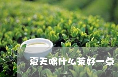 夏天喝什么茶好一点/2023032025460