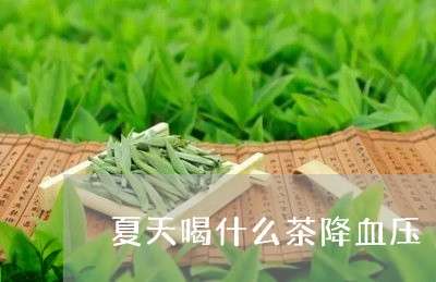 夏天喝什么茶降血压/2023041524057