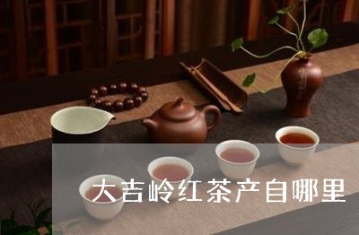 大吉岭红茶产自哪里/2023031843015