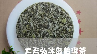 大天弘冰岛普洱茶/2023031760472