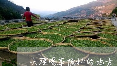 大理喝茶隐秘的地方/2023041669381