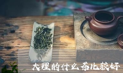 大理的什么茶比较好/2023041511958