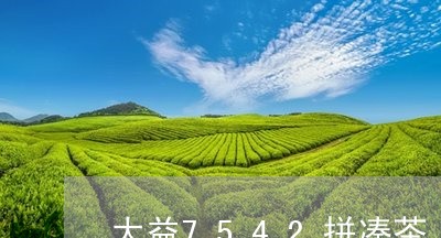 大益7542拼凑茶/2023032291813