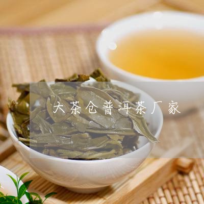 大茶仓普洱茶厂家/2023031613049