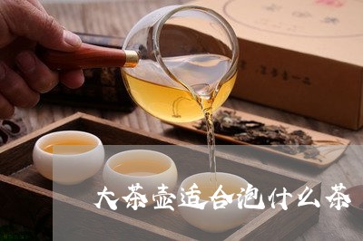 大茶壶适合泡什么茶/2023031960613