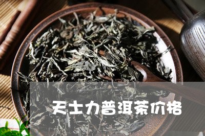 天士力普洱茶价格/2023041370702