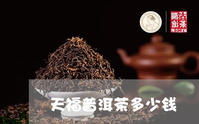 天福普洱茶多少钱/2023033108525