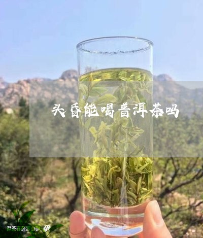 头昏能喝普洱茶吗/2023031612947