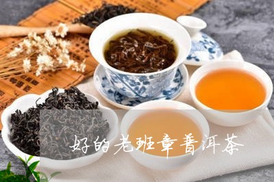 好的老班章普洱茶/2023031726169