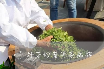 好苦的普洱茶品牌/2023041351706