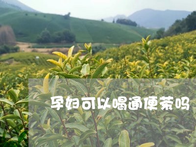 孕妇可以喝通便茶吗/2023031865360