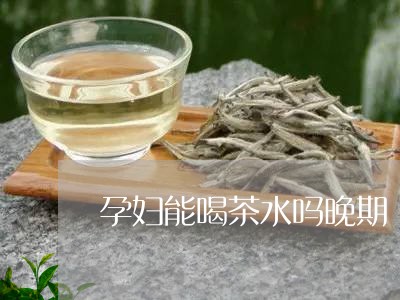 孕妇能喝茶水吗晚期/2023032085057