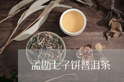 孟勘七子饼普洱茶/2023033177360