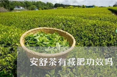 安舒茶有减肥功效吗/2023031918482