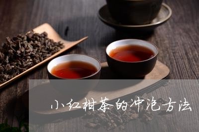 小红柑茶的冲泡方法/2023032161935