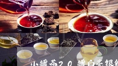 小罐茶20罐白毫银针4种/2023033177472