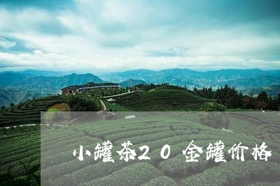 小罐茶20金罐价格/2023032190815