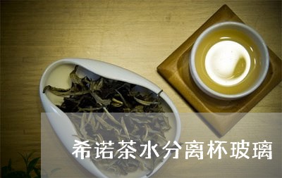 希诺茶水分离杯玻璃/2023041559613