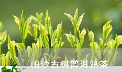 帕沙古树普洱熟茶/2023032993057