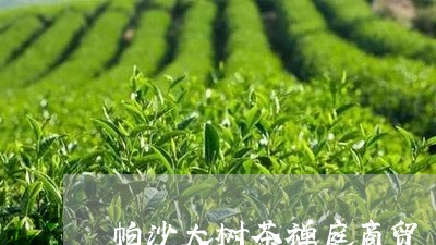 帕沙大树茶禅庭商贸/2023032020591