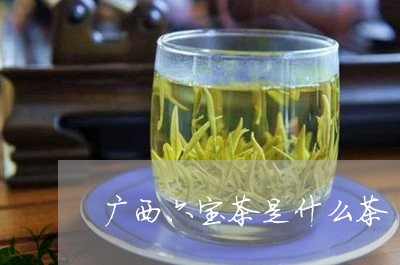 广西六宝茶是什么茶/2023041619150