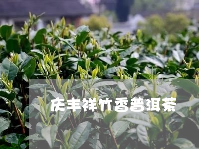 庆丰祥竹香普洱茶/2023033134040