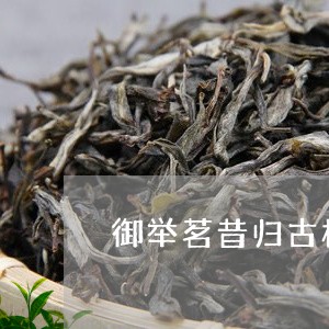 御举茗昔归古树茶/2023032586351