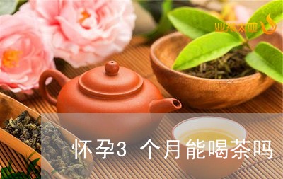 怀孕3个月能喝茶吗/2023041654157