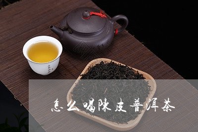 怎么喝陈皮普洱茶/2023031779483