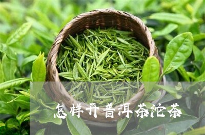 怎样开普洱茶沱茶/2023040930494